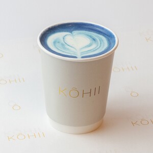 Drivu Hot Blue Matcha Latte 