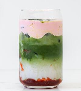 Drivu Iced Strawberry Matcha
