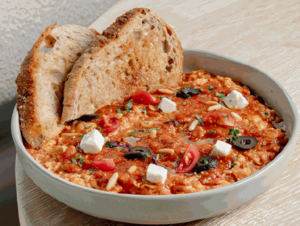 Drivu Shakshuka Scrambled Eggs