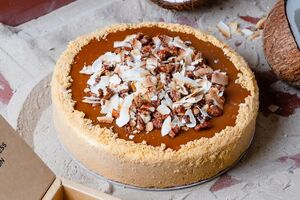 Drivu Salted Caramel Coconut Tart 