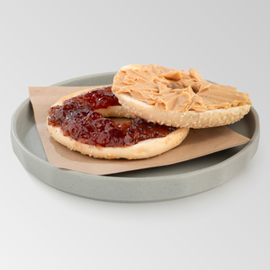 Drivu Peanut Butter & Jam Bagel