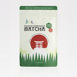 Drivu Ceremonial Grade Matcha Ziplock Bag (100g)