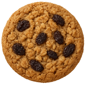 Drivu Oatmeal Raisin Cookie | كوكيز الشوفان والزبيب