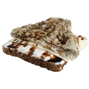 Drivu Egg Omelette with Labna on Toast | أومليت بيض مع لبنة على توست