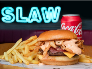 Drivu BBQ Bacon Cheeseburger Meal