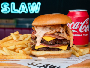 Drivu BBQ Bacon Double Cheeseburger Meal