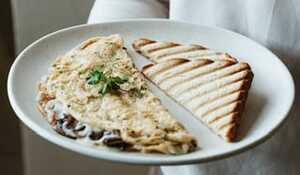 Drivu Omelete With Mushroom
