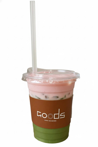 Drivu Strawberry iced matcha