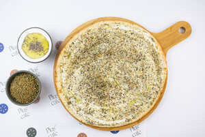 Drivu Labneh Zaatar Manakish