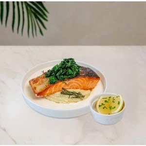 Drivu Grilled Salmon with Mashed Potato