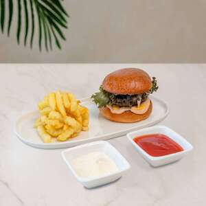 Drivu Wagyu beef Burger