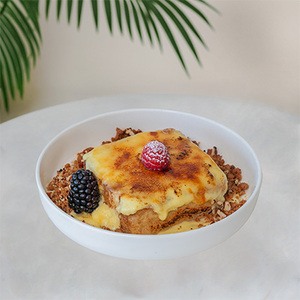 Drivu Cream Brulée French Toast