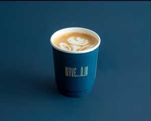 Flat White - Wave Cafe abu-dhabi