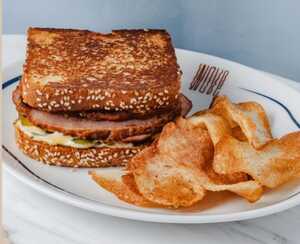 Drivu Pastrami Sandwich