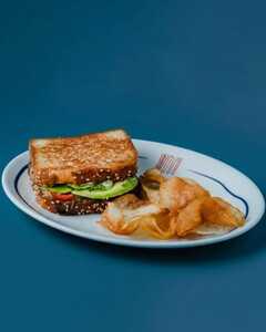 Caprese Sandwich - Wave Cafe abu-dhabi
