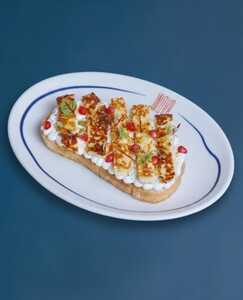 Spicy Halloumi Toast - Wave Cafe abu-dhabi