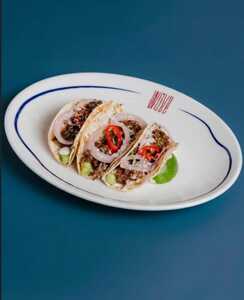 Bbq Beef Brisket Tacos - Wave Cafe abu-dhabi