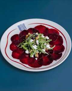 Beetroot Carpaccio - Wave Cafe abu-dhabi