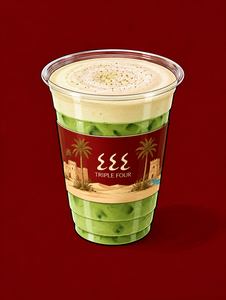 Salted Vanilla Matcha - Triple Four abu-dhabi
