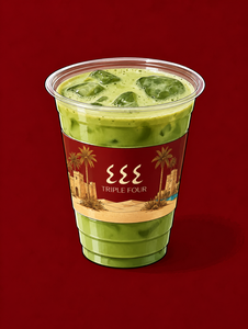 Iced Matcha Latte - Triple Four abu-dhabi
