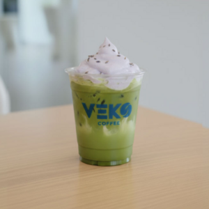 Drivu Iced Lavender Matcha Latte