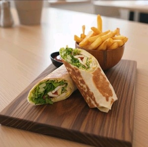 Drivu Grilled Halloumi cheese Wrap