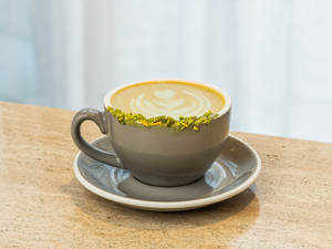 Drivu Pistachio spanish latte