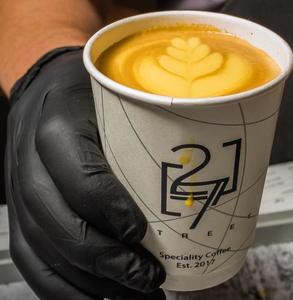 Drivu Hot Saffron Latte