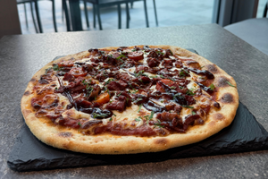 Drivu Meat BBQ Pizza