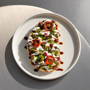 Burrata on Toast - La Petite Cafe abu-dhabi