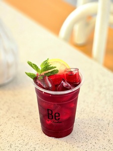 Drivu Tall Rose Hibiscus Iced Tea