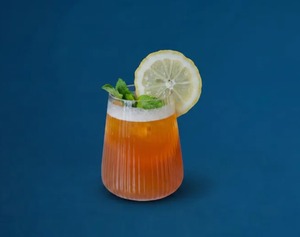Peach Iced Tea - Wave Cafe abu-dhabi