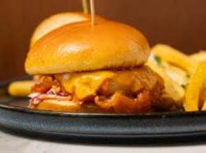 Drivu Buffalo Chicken Burger