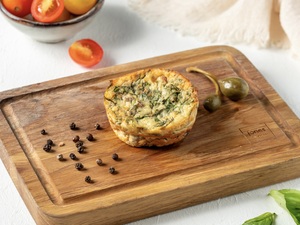 Drivu Mushroom, Gruyere & Spinach Egg Bites 