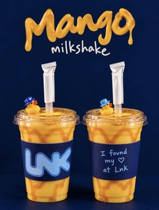 Mango Milkshake  - Lnk Cafe dubai