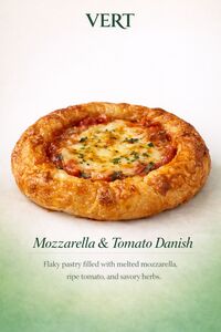 Drivu Mozzarella And Tomato Danish