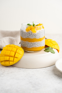 Mango Chia Pudding - Rain al-ain