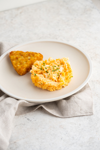 Drivu Hash brown with Egg 