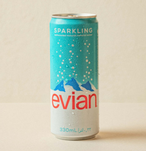 Drivu Evian Sparkling Water