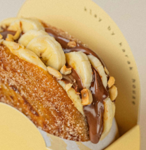 Drivu Nutella Banana Paratha Bun