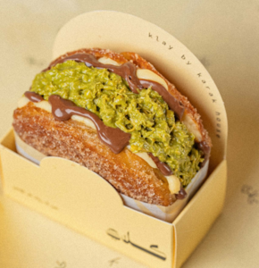 Drivu Pistachio Kunafa Paratha Bun