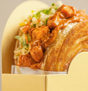 Drivu Butter Chicken Paratha Bun