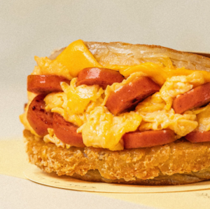 Drivu Egg Hot Dog Paratha Bun