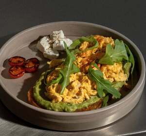 Avocado Scrambled Egg - Tino dubai
