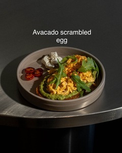 Drivu Avocado Scrambled Egg