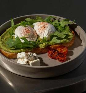 Avocado Poached Eggs - Tino dubai