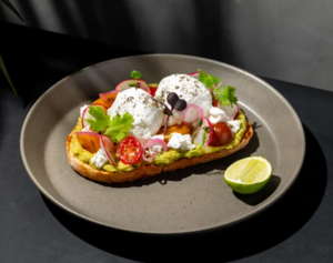 Drivu Avocado & Eggs Toast 