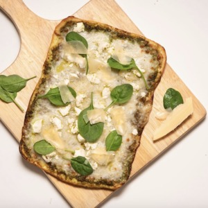 Drivu Pesto & Trio Cheese Flatbread