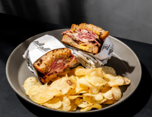 Drivu Pastrami Sandwich