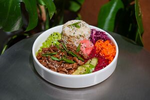 Beef Tenderloin Bowl - PDL Coffee Co. dubai